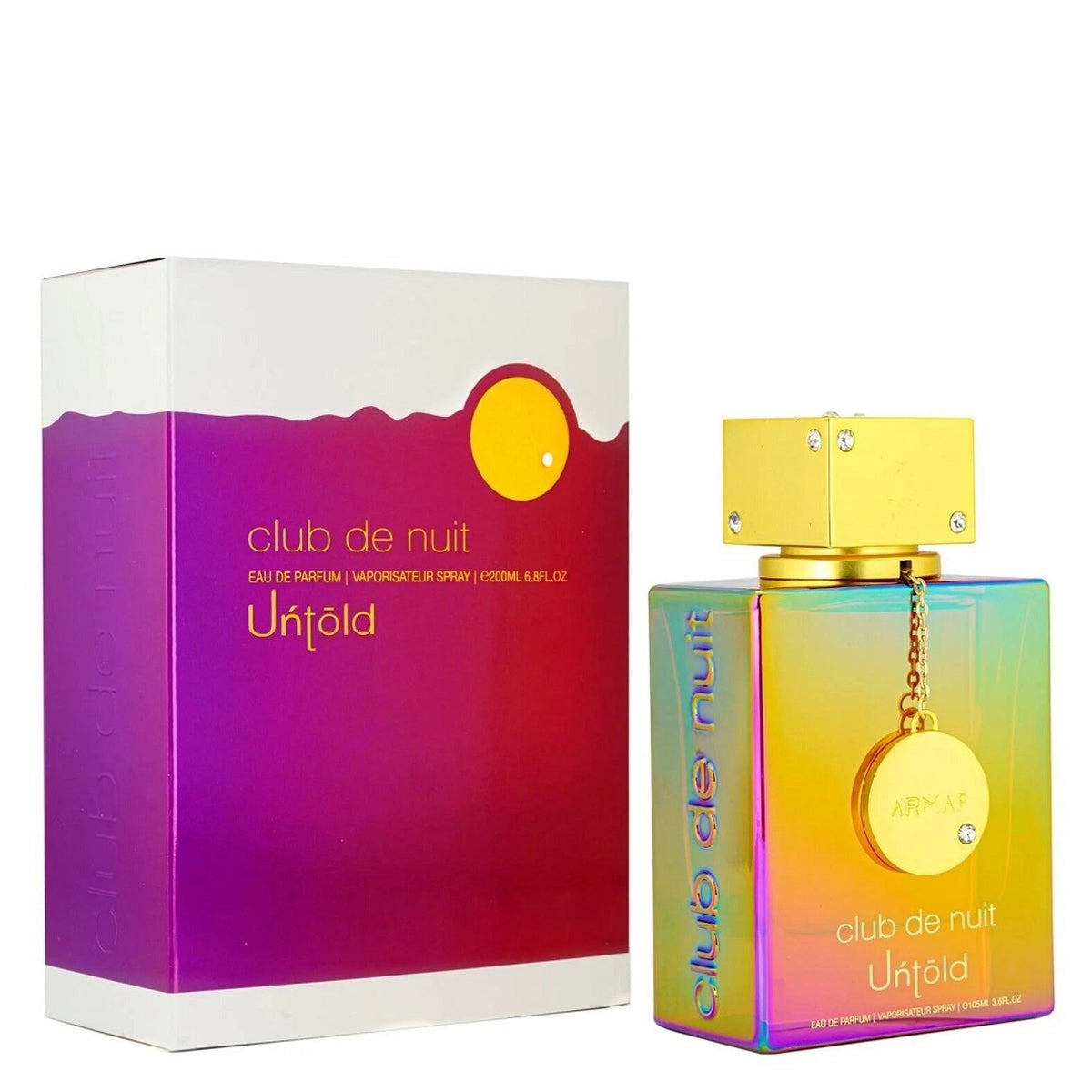 ARMAF Club de Nuit Untold 3.4 oz Eau de Parfum Spray bottle