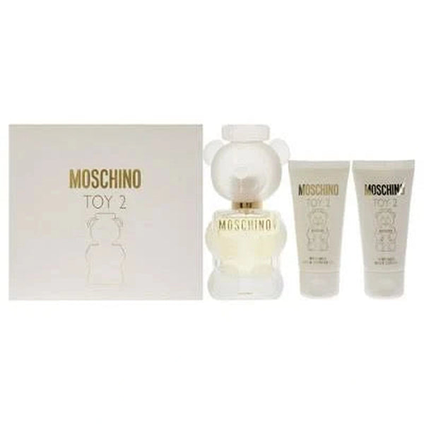 Moschino Toy 2 3pc(3.4oz Eau de Parfum + 3.4 Body Lotion + 0.33oz Eau de Parfum) - Set