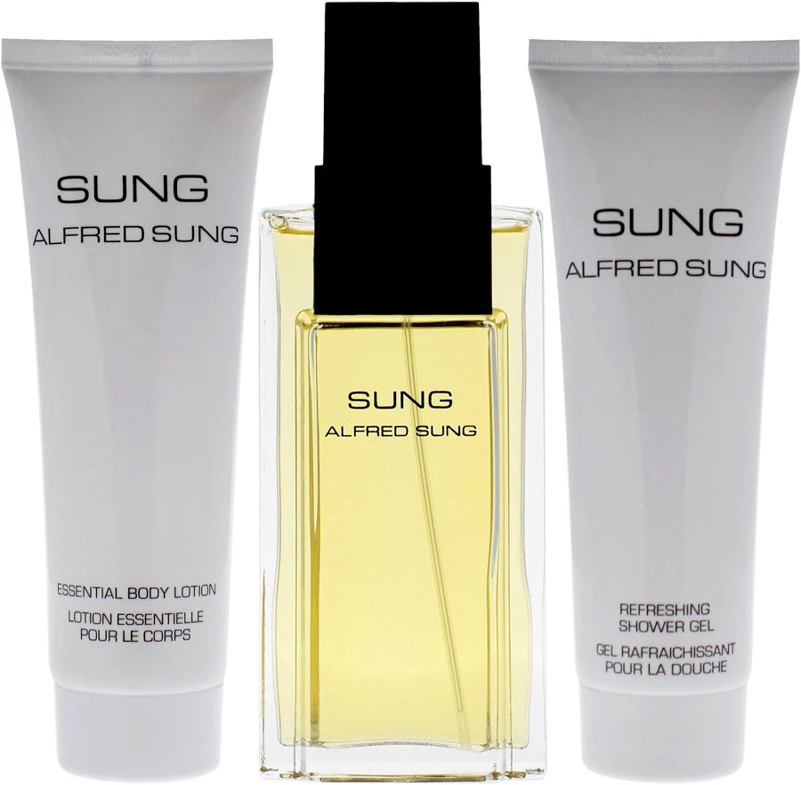 A. Sung -3pcs (3.4oz + 2.5oz Body Lotion +2.5oz Shower Gel ) - Set