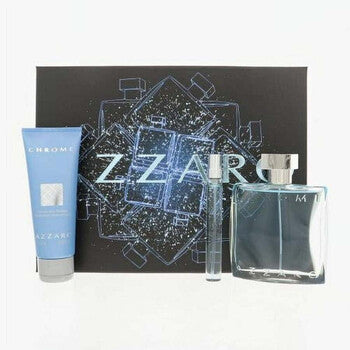 CHROME 3PC (3.4OZ EDT+0.33OZ EDT+2.5SG) - Set