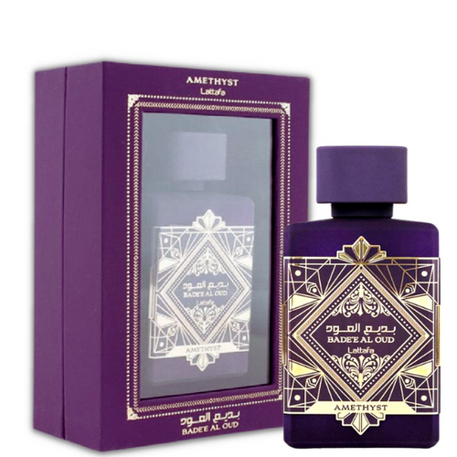 LATTAFA BADEE AL OUD AMETHYSTE 3.4OZ EDP SPRAY (LIKE INITIO ATOMIC ROSE)