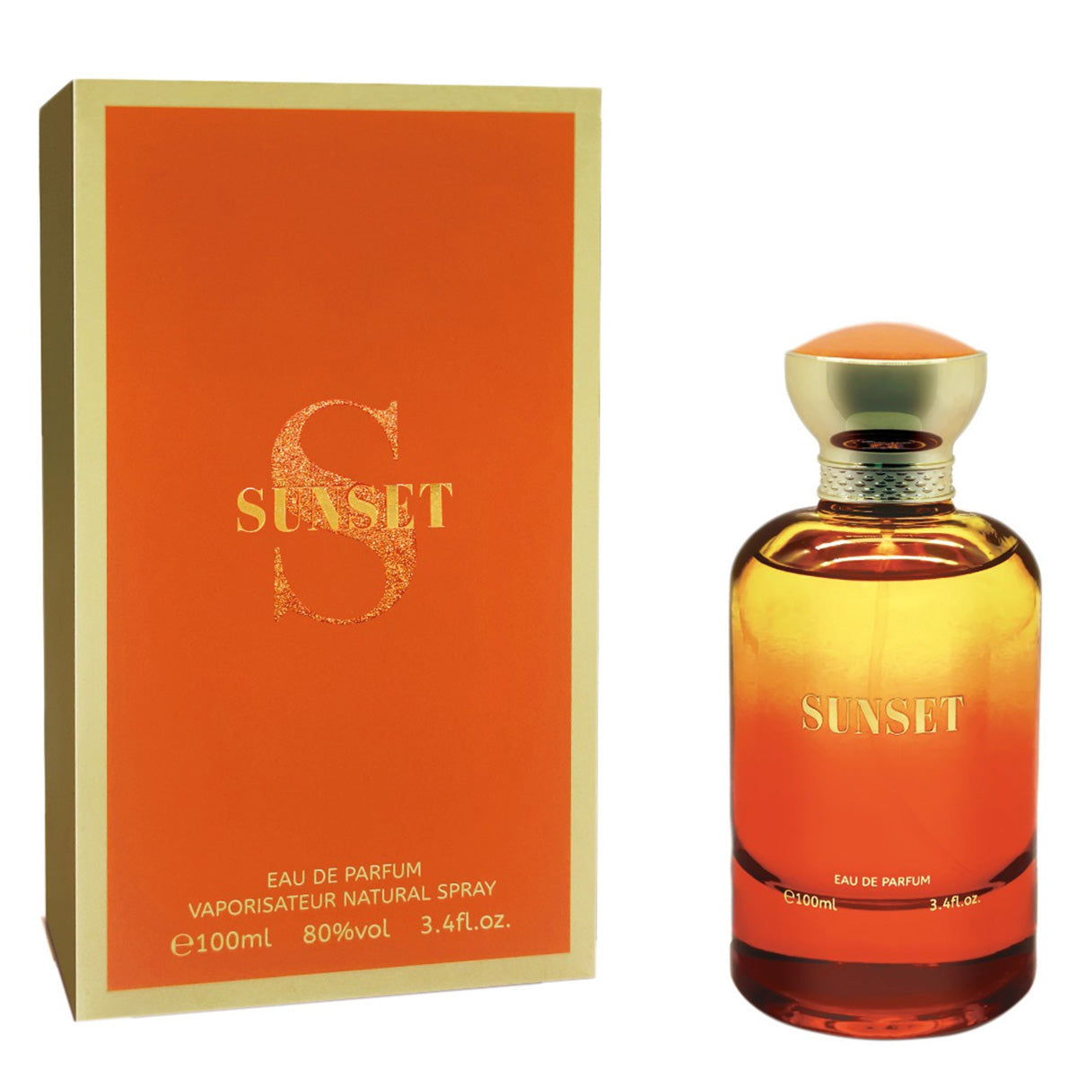 Bharara Sunset 3.4 oz Eau de Parfum spray bottle 