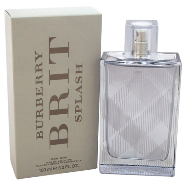 Burberry Brit Splash 3.4 oz EDT Spray discontinued men's fragrance bottle