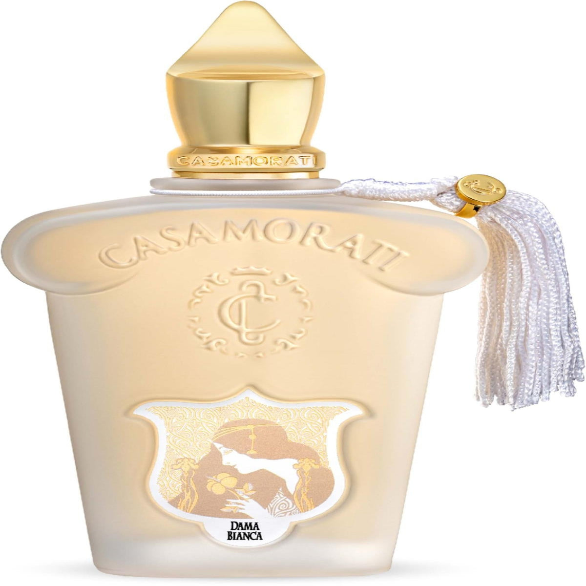 Xerjoff Casamorati Dama Bianca 3.4 oz Eau de Parfum Spray bottle