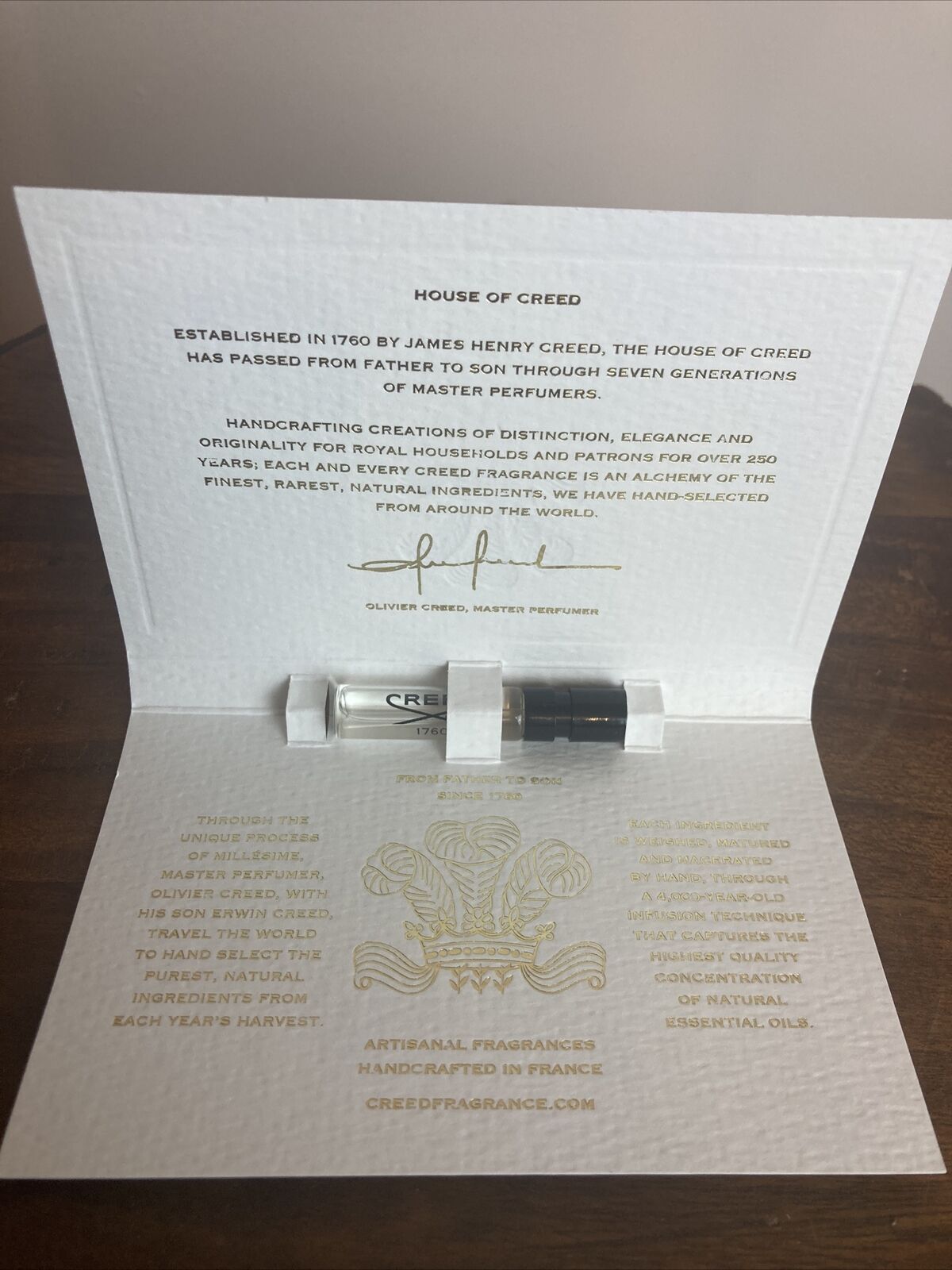 CREED JARDIN D'AMALFI 1.7ML (W)                                                     (MUST BUY COMPLETE CASE 100CT)