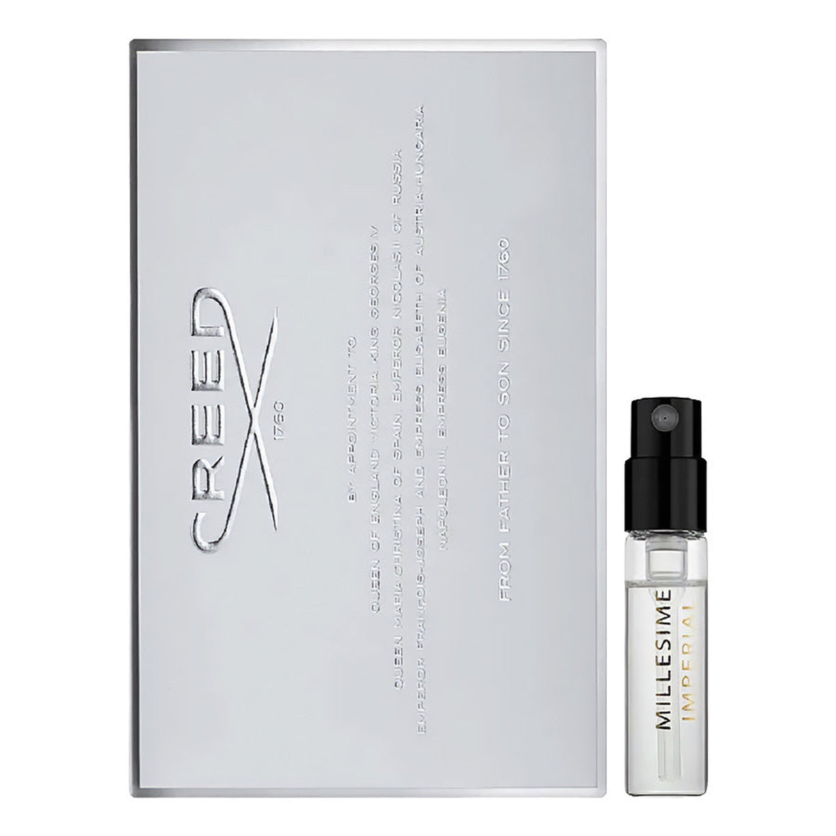 Creed Millesime Imperial 1.7ml fragrance sample complete case 100 count
