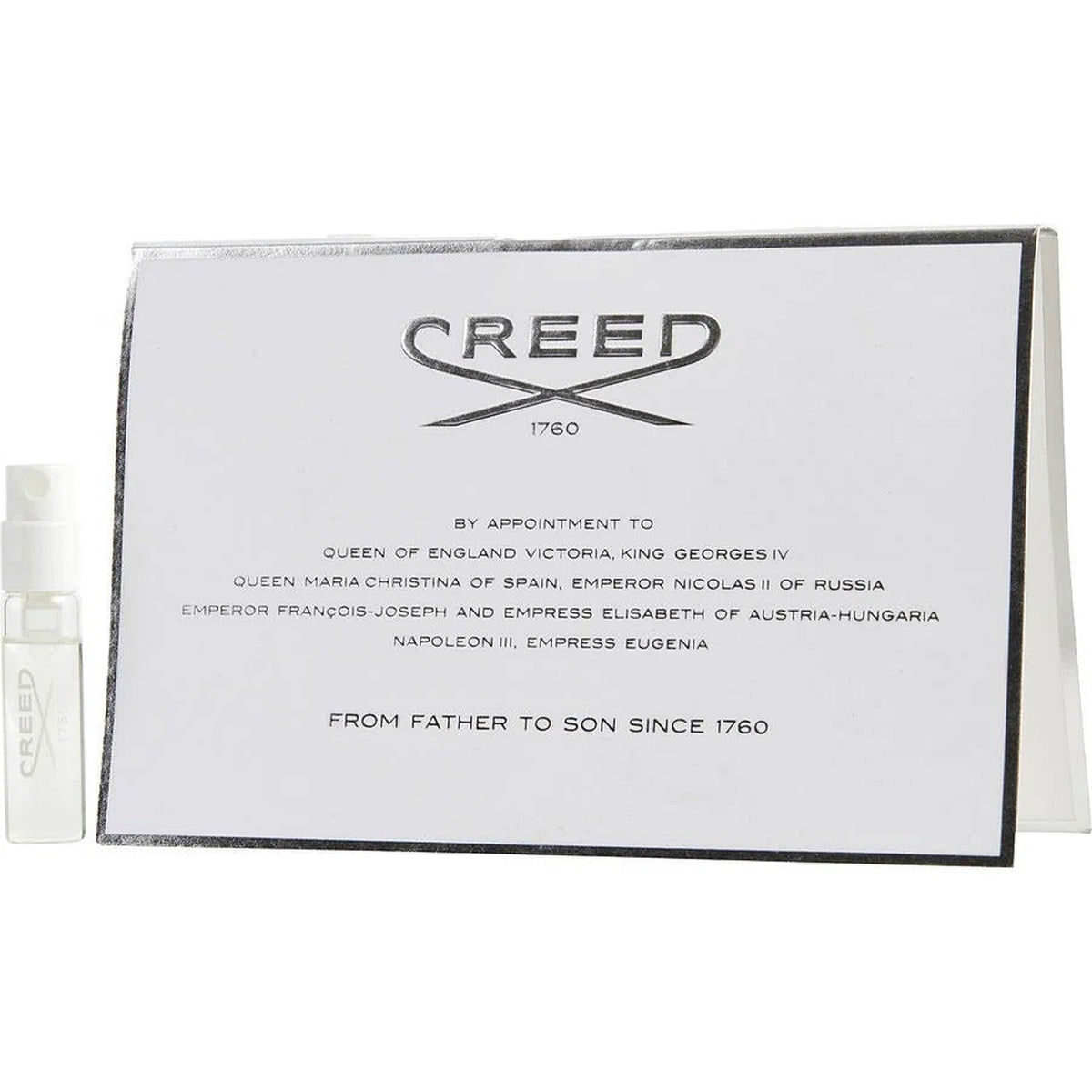 Creed Silver Mountain Water 1.7ml fragrance sample vial
