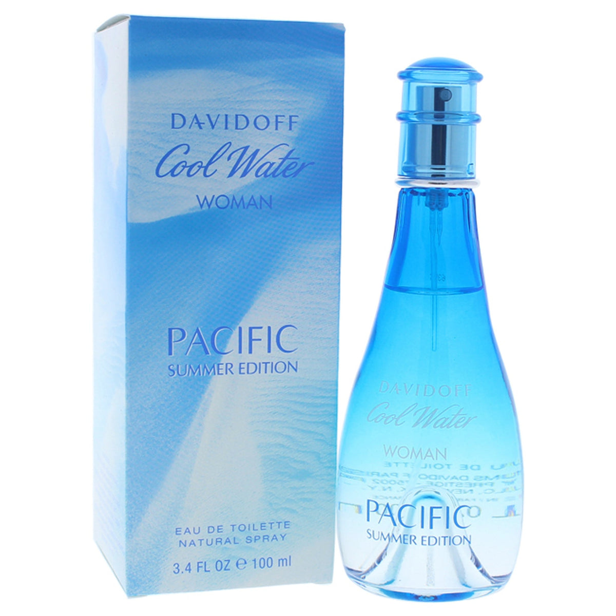 Davidoff Cool Water Summer 2017 Pacific Edition 3.4 oz EDT Spray bottle