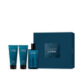 DAVIDOFF COOLWATER 3PC (4.2OZ EDT+2.5OZ SG+2.5ASB) - Set