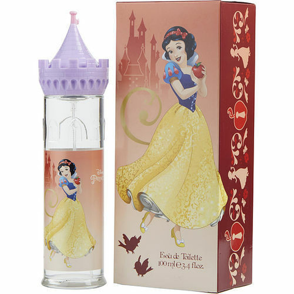 Disney Princess Snow White 3.4 oz EDT Castle kids fragrance bottle