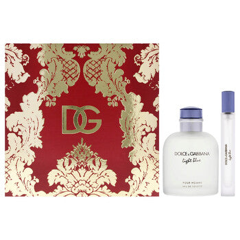 D&G LIGHT BLUE 2PC (3.4OZ EDT + 1.7OZ EDT) - Set