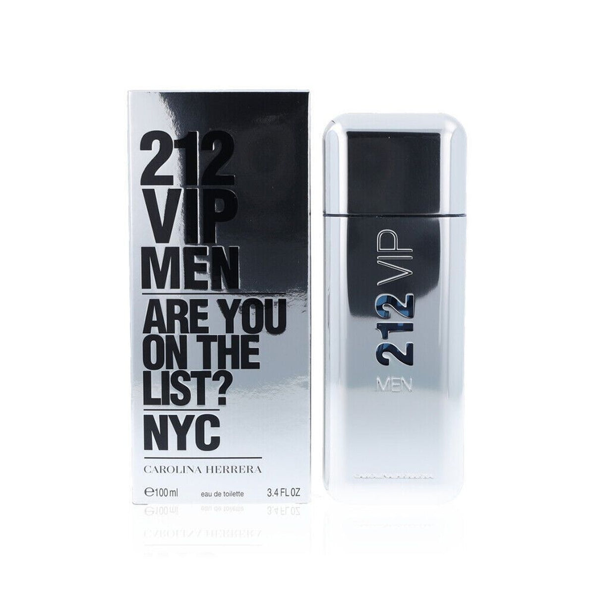 Carolina Herrera 212 VIP Men 3.4 oz EDT spray bottle