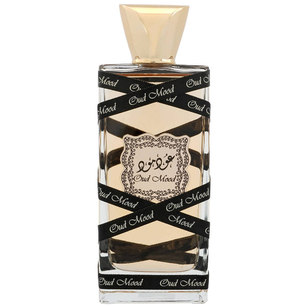 Lattafa Oud Mood 3.4 oz Eau de Parfum spray bottle