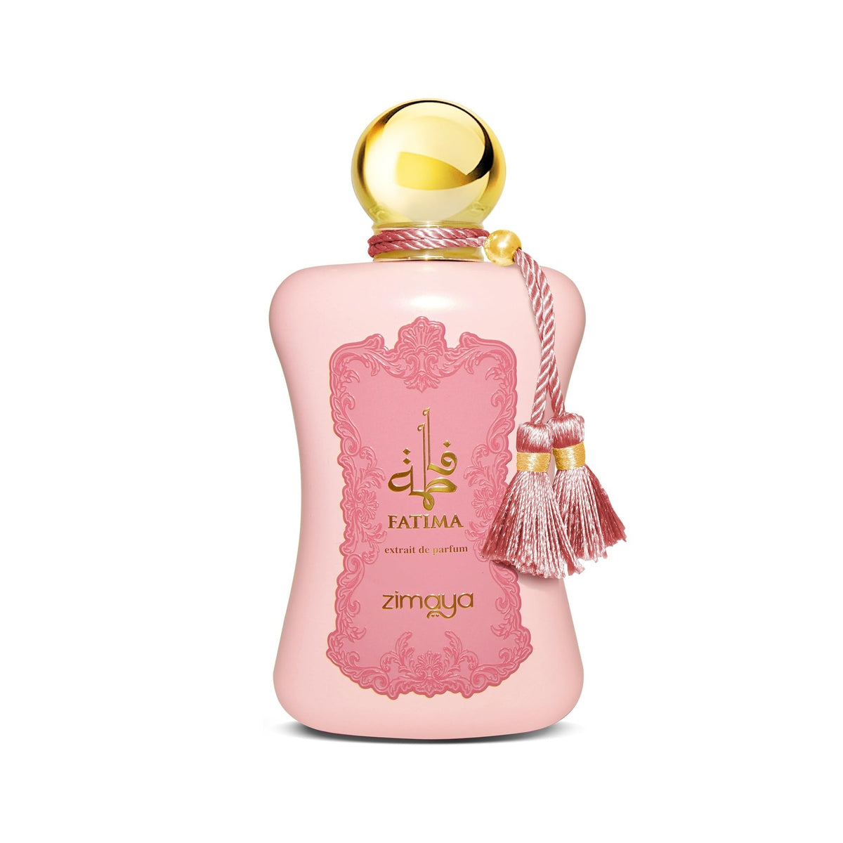 Afnan Fatima Pink 3.4 oz Eau de Parfum spray bottle