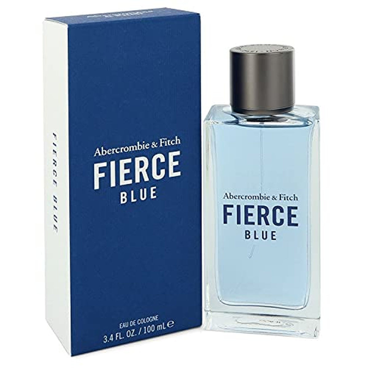 Abercrombie and Fitch Fierce Blue 3.4 oz Eau de Cologne spray bottle