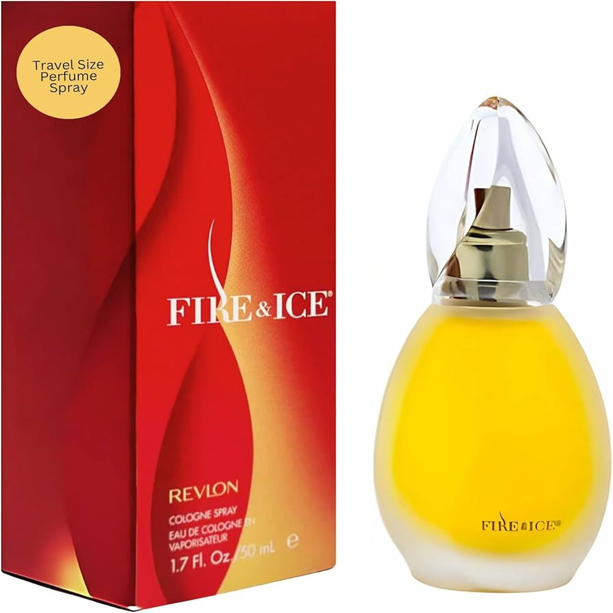 Fire & Ice by Revlon 1.7 oz EDT spray bottle