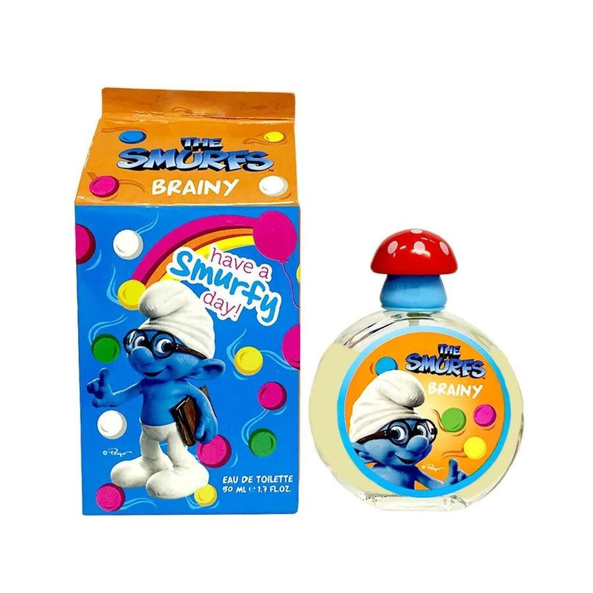 SMURFS BRAINY 1.7oz EDT Spray for Kids fragrance bottle