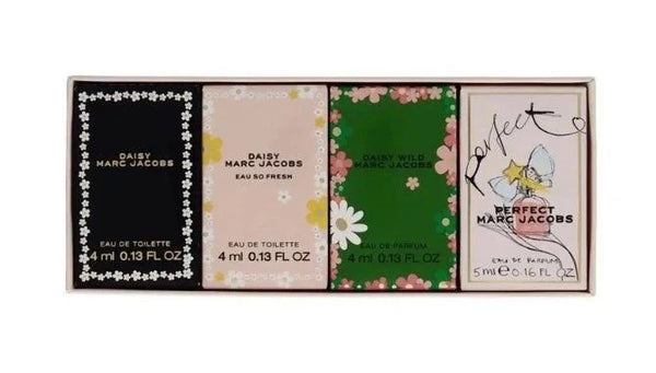 Marc Jacobs Mini Sampler 4pc (Perfect + Wild + Eau So Fresh + Daisy) - Set