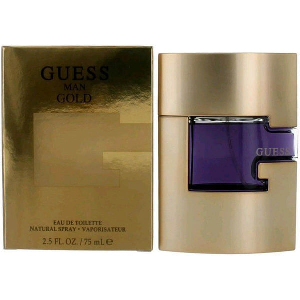 GUESS Gold 2.5 oz Eau de Toilette Spray bottle