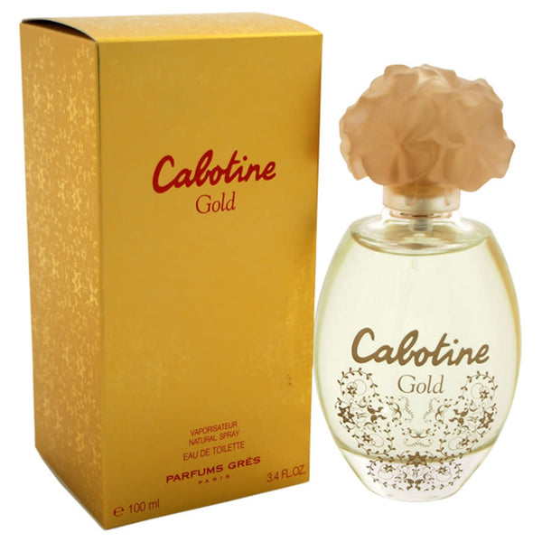 Cabotine Gold 3.4 oz EDT Spray by Grès perfume bottle
