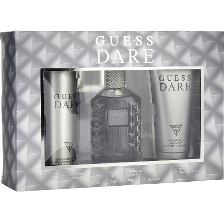 GUESS DARE 3PC (3.4OZ EDT +6.OZ BS +6.7SG) - Set