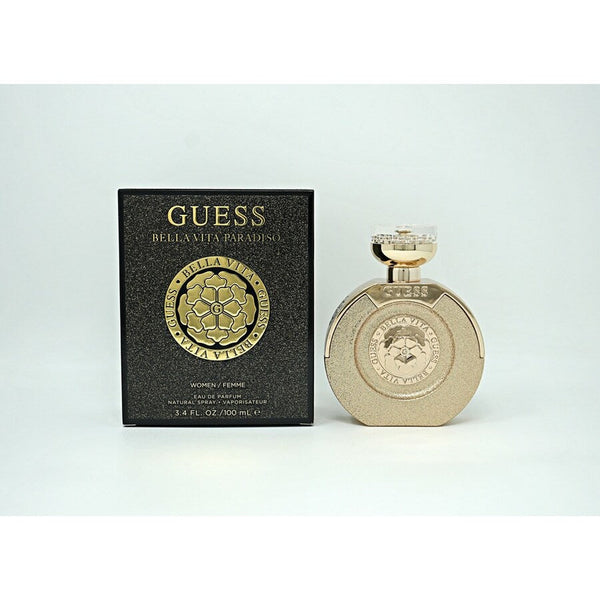 GUESS Bella Vita Paradiso 3.4 oz Eau de Parfum spray bottle