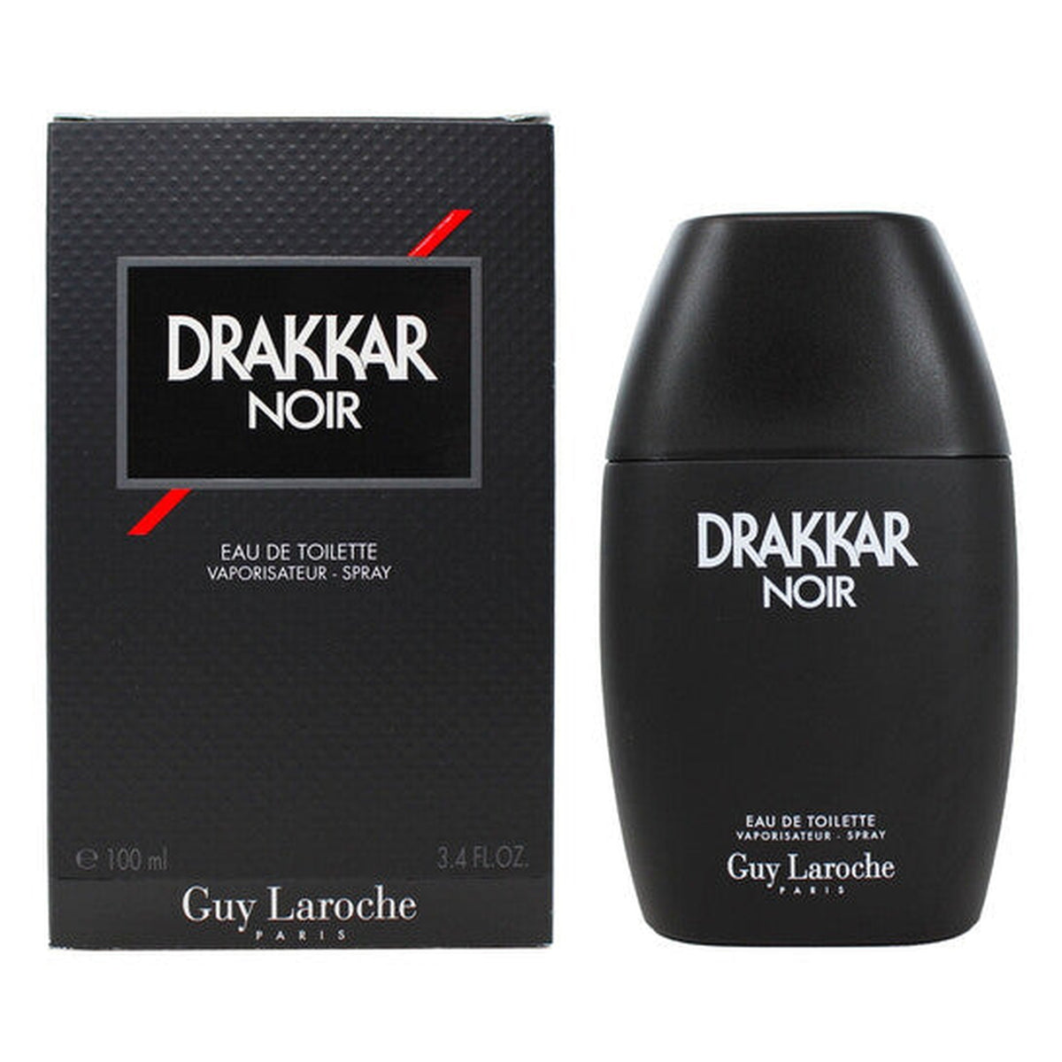 DRAKKAR NOIR 3.4 oz EDT Spray Men's Tester bottle by Guy Laroche