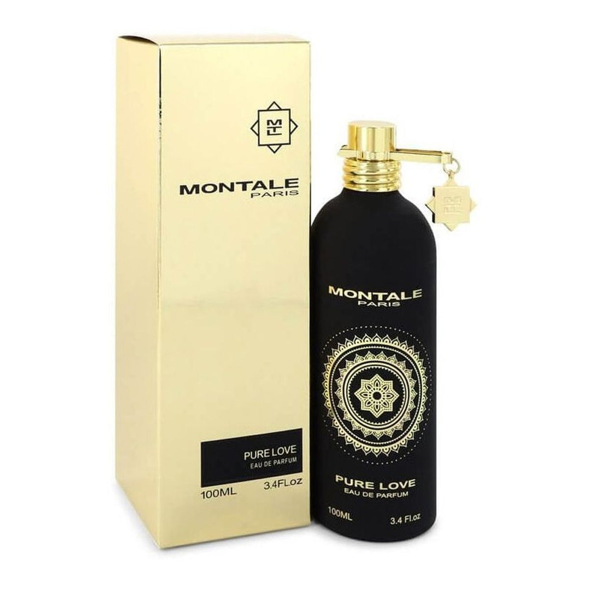 Montale Pure Love 3.4 oz Eau de Parfum Spray unisex fragrance bottle
