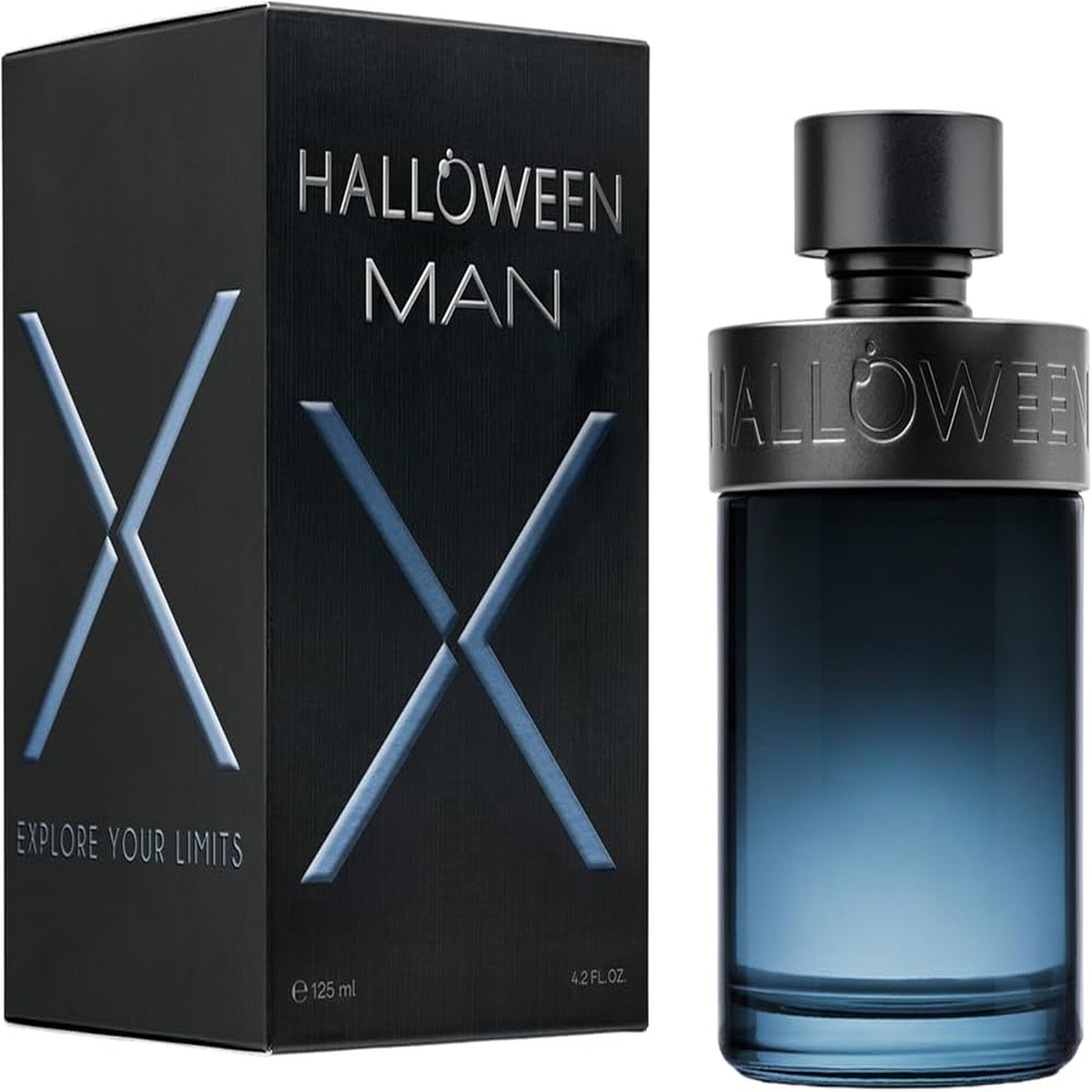 Halloween Man X 4.2 oz EDT Spray men's fragrance bottle