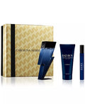 C. HERRERA BAD BOY COBALT 3PC (3.4OZ EDP + 3.4SG + 0.33OZ EDP) - Set