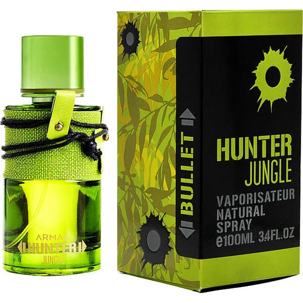 Armaf Hunter Jungle 3.4 oz Eau de Parfum Spray bottle and box