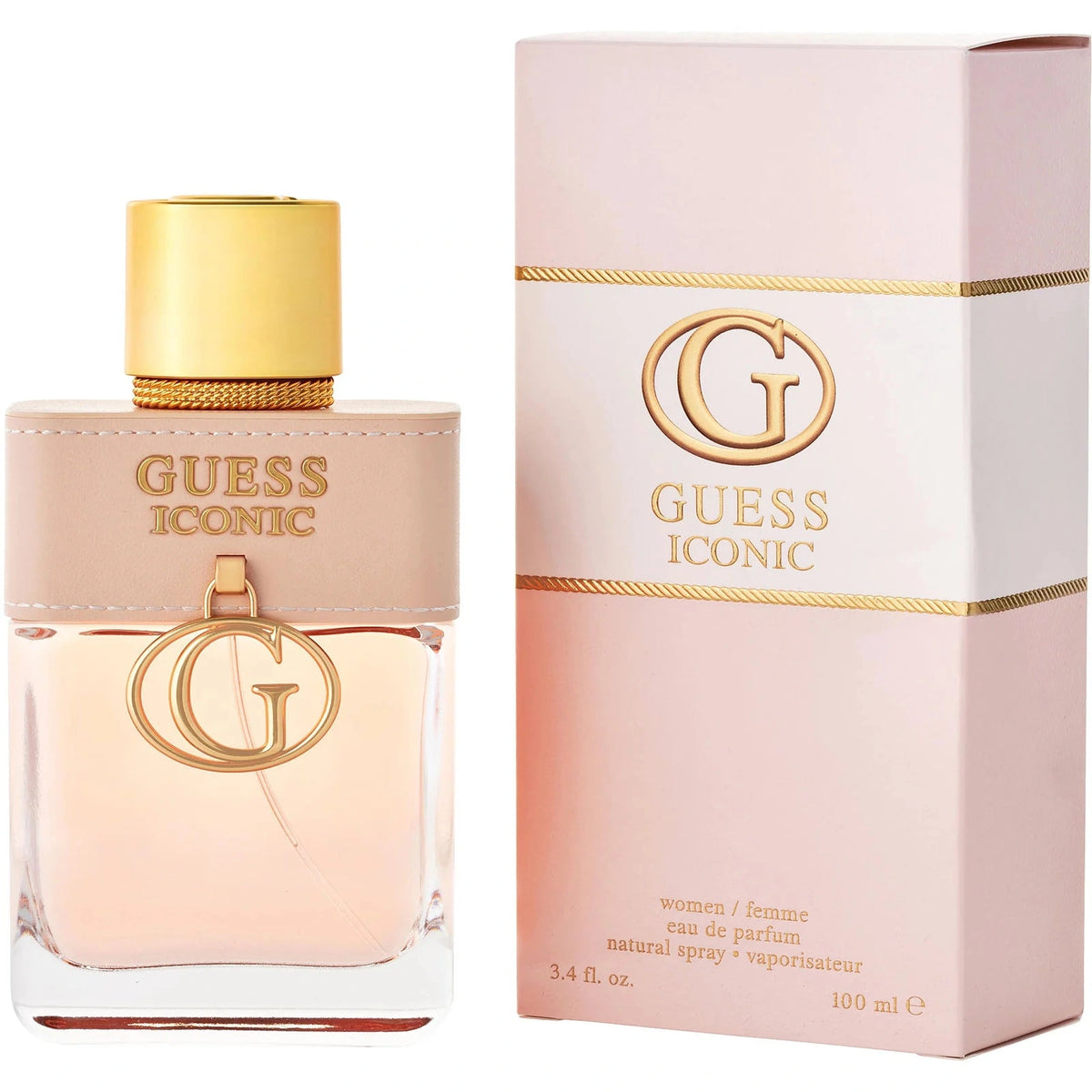 GUESS Iconic 3.4 oz Eau de Parfum spray bottle