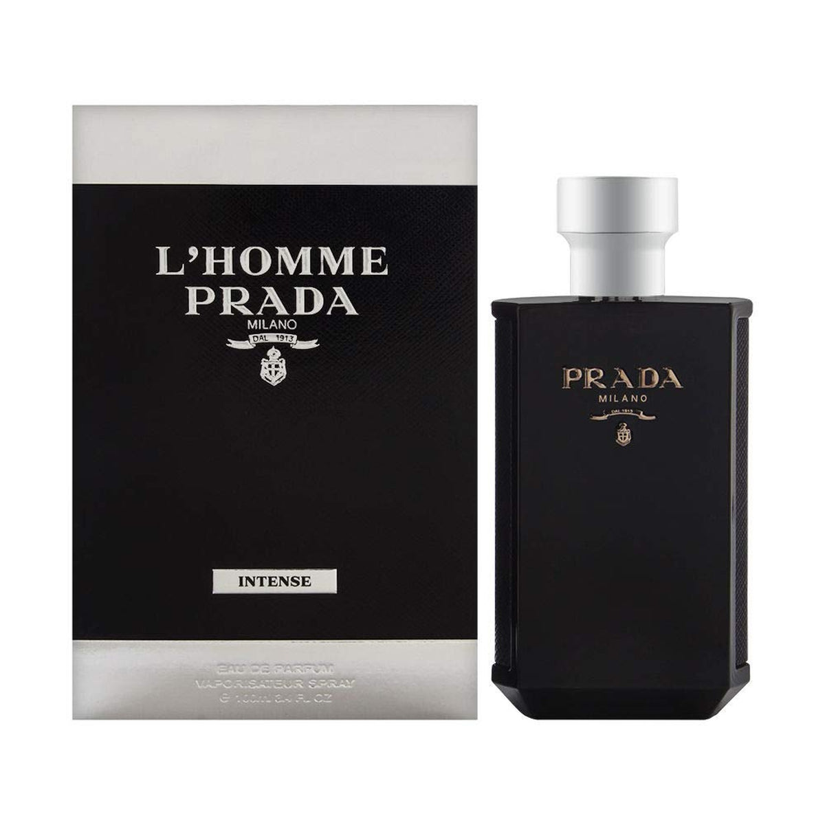 Prada L'Homme Intense 3.4 oz Eau de Parfum Spray bottle