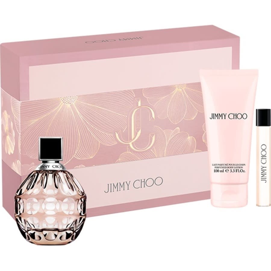 JIMMY CHOO 3PC (3.4OZ EDP+3.4BL+MINI) - Set