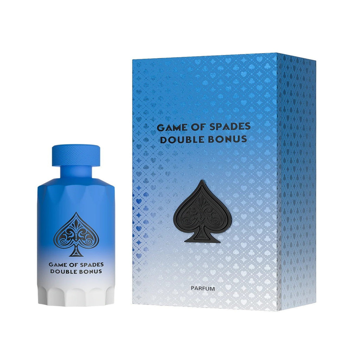 Game of Spades Double Bonus 3.4 oz Parfum Spray unisex fragrance bottle
