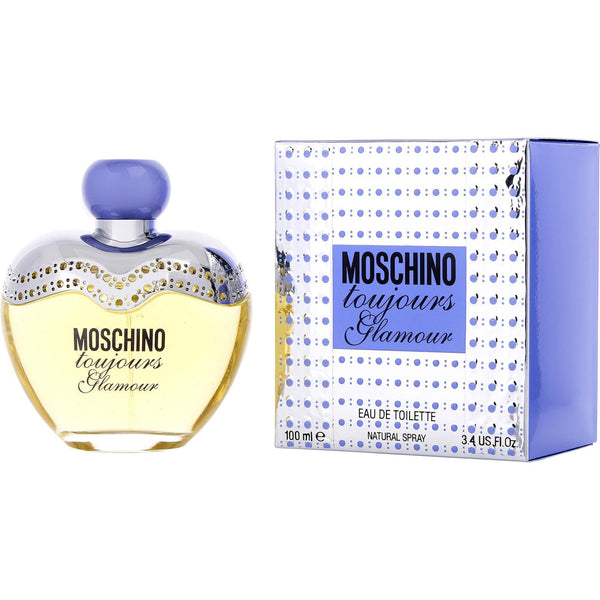 Moschino Toujours Glamour 3.4 oz EDT Spray perfume bottle