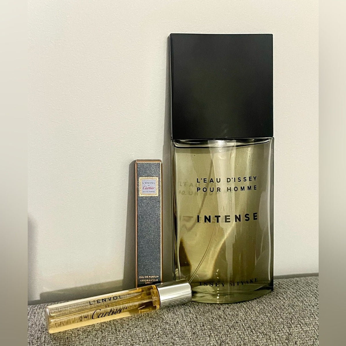 Issey Miyake Intense 4.2 oz EDT Spray men's fragrance bottle