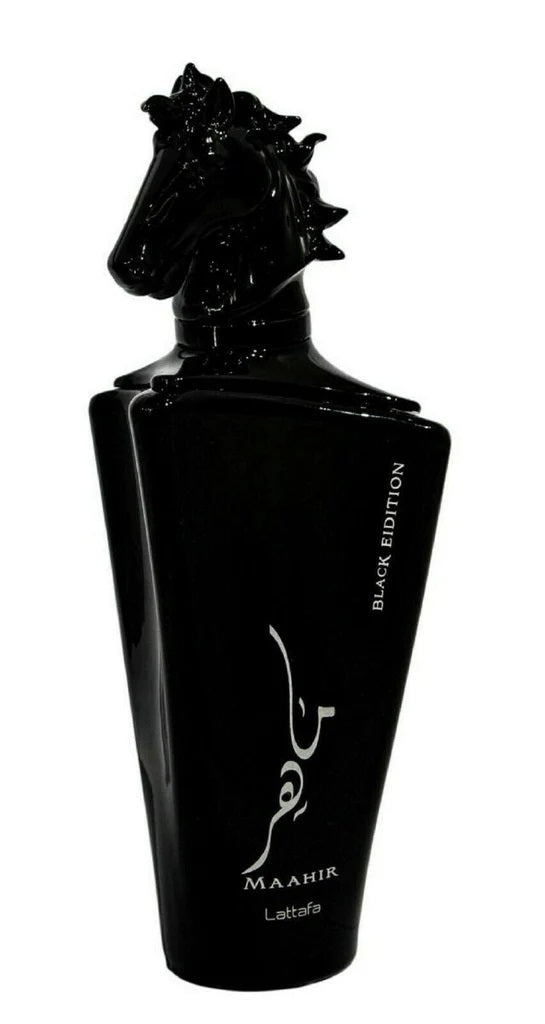 LATTAFA MAAHIR BLACK 3.4OZ EDP SPRAY (LIKE TERRONI ORTO PARISI)