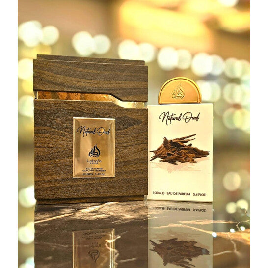 LATTAFA NATURAL OUD 3.4OZ EDP SPRAY (LIKE TOM FORD OUD WOOD)