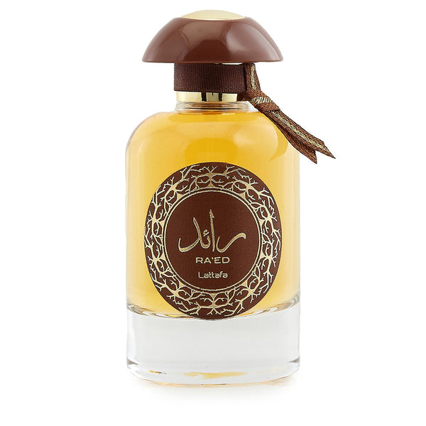 Lattafa Raed Oud 3.4 oz Eau de Parfum spray bottle