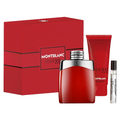 MONT BLANC LEGEND RED 3PC(3.4OZEDP +0.25OZ EDP+3.4OZ SG) DUTY FREE BOX - Set