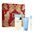 D&G LIGHT BLUE 3PC (3.4OZ EDT + 1.7OZ BL + 0.33OZ EDT) - Set