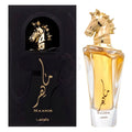 Lattafa Maahir 3.4 oz Eau de Parfum spray bottle and box