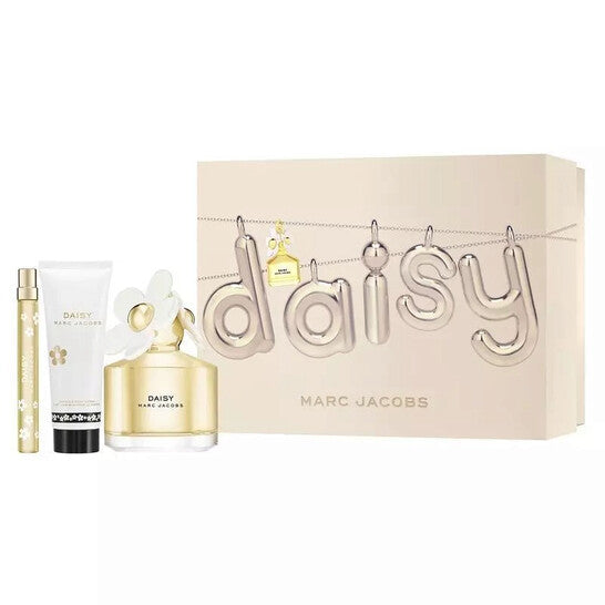 MARC JACOBS DAISY 3PC (3.4OZ EDT+2.5OZ BL+ 0.33OZ EDT ) - Set