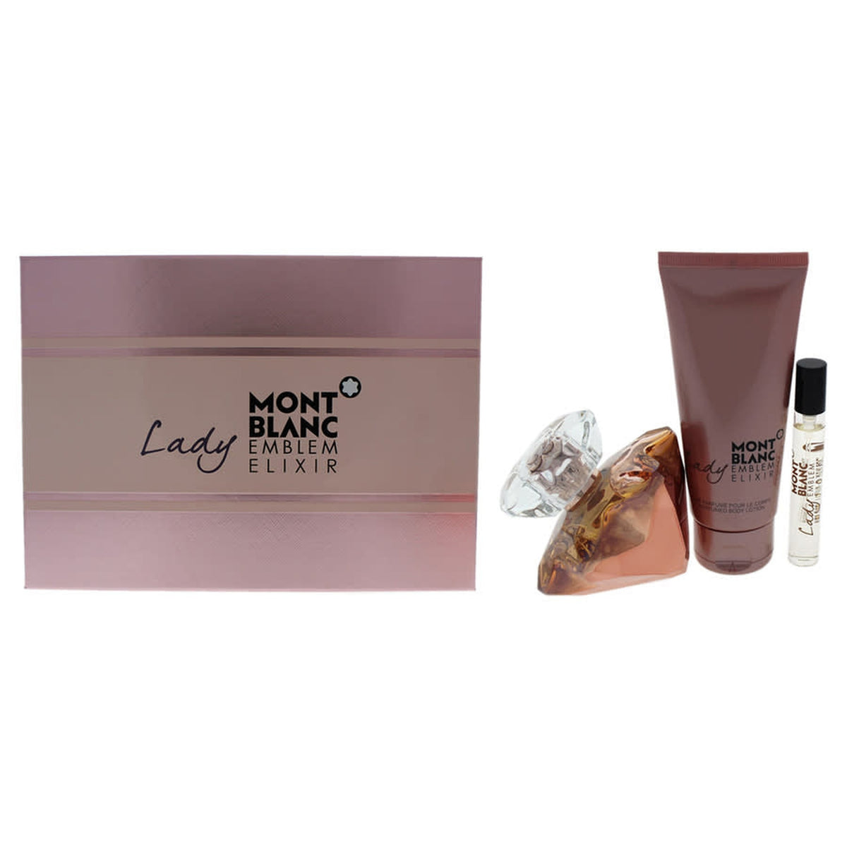 Montblanc Emblem Elixir 2.5 oz Eau de Parfum spray bottle