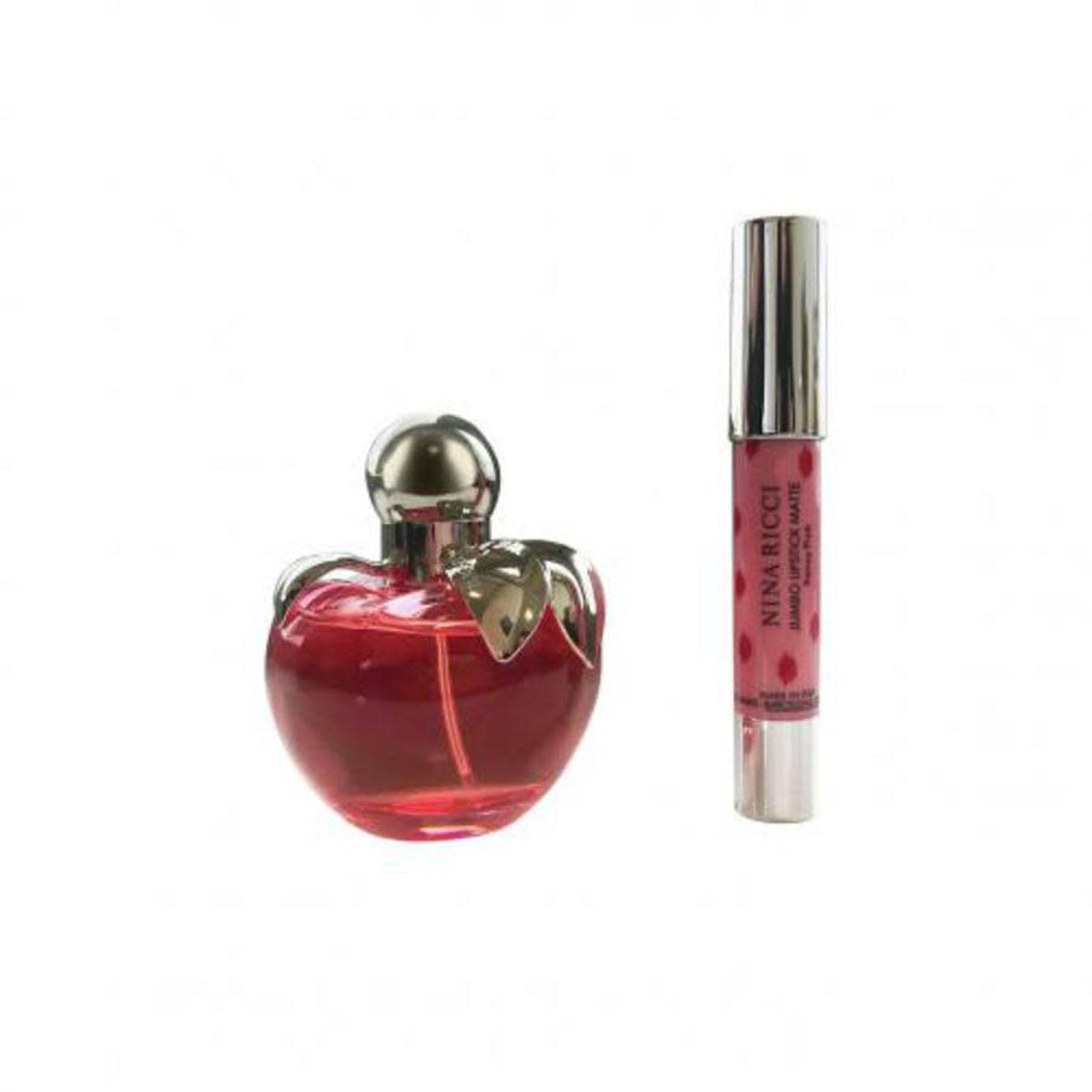 Nina by Nina Ricci 2 piece set with 1.7 oz Eau de Toilette and 2.5 ml lipstick