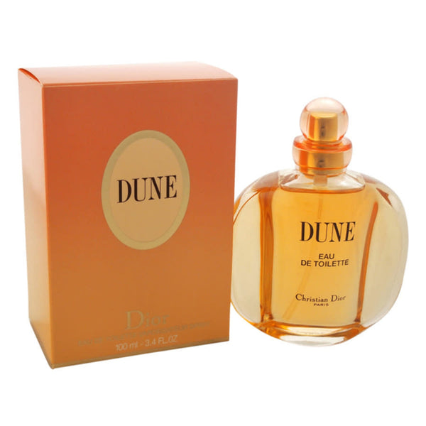 Christian Dior Dune 3.4 oz Eau de Toilette spray bottle