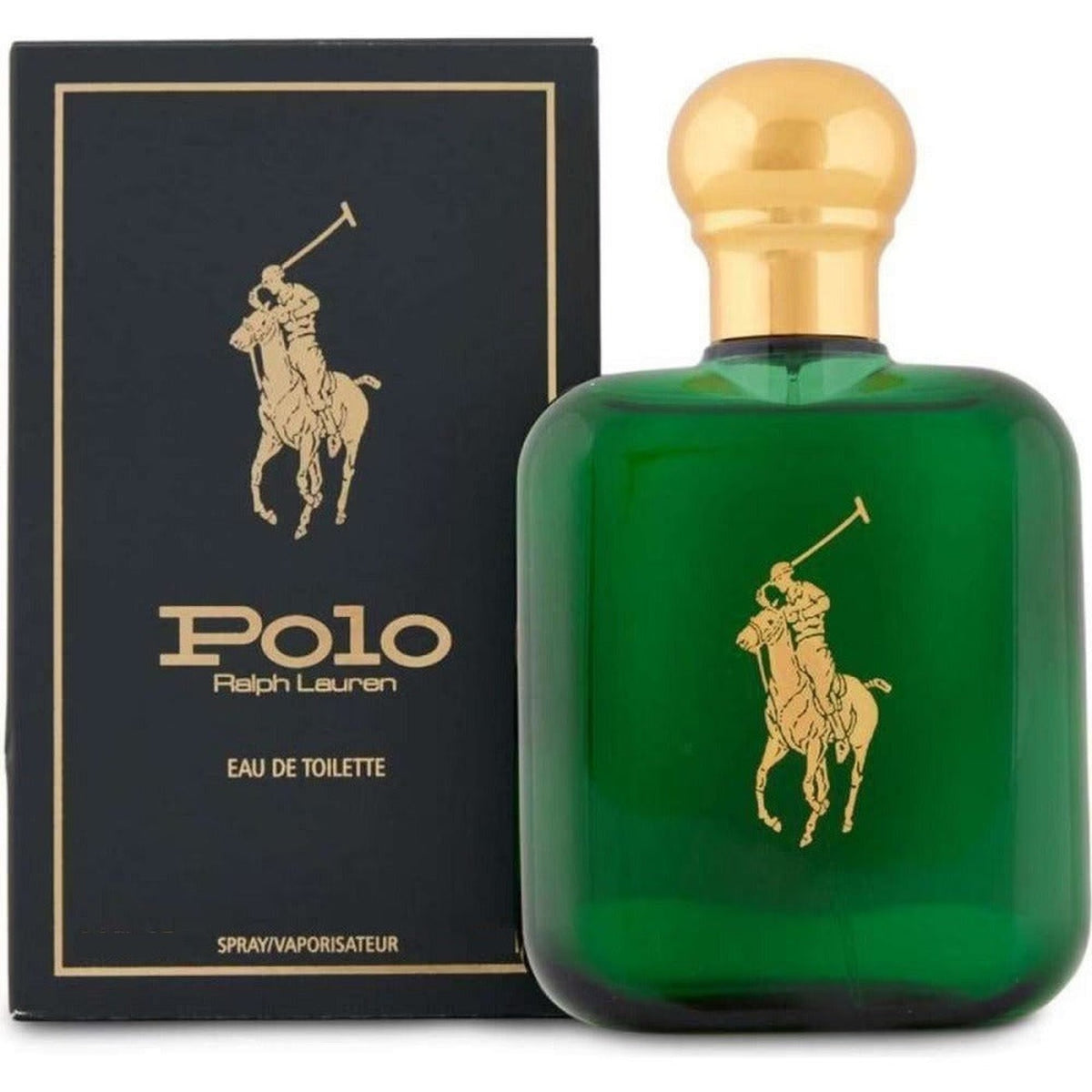 Polo Green 4.2 oz EDT Spray by Ralph Lauren men's fragrance bottle