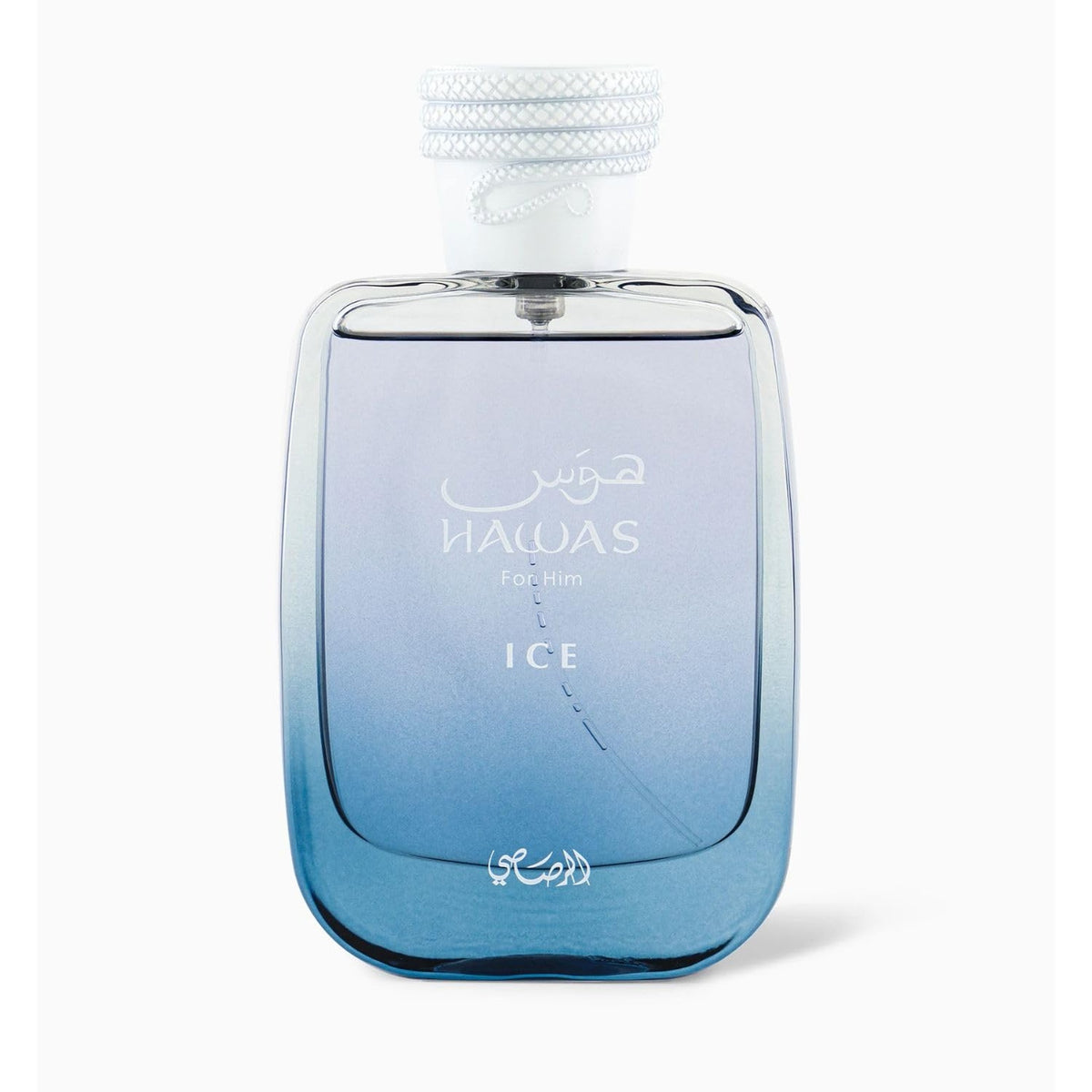 Rasasi Hawas Ice 3.4 oz Eau de Parfum Spray bottle