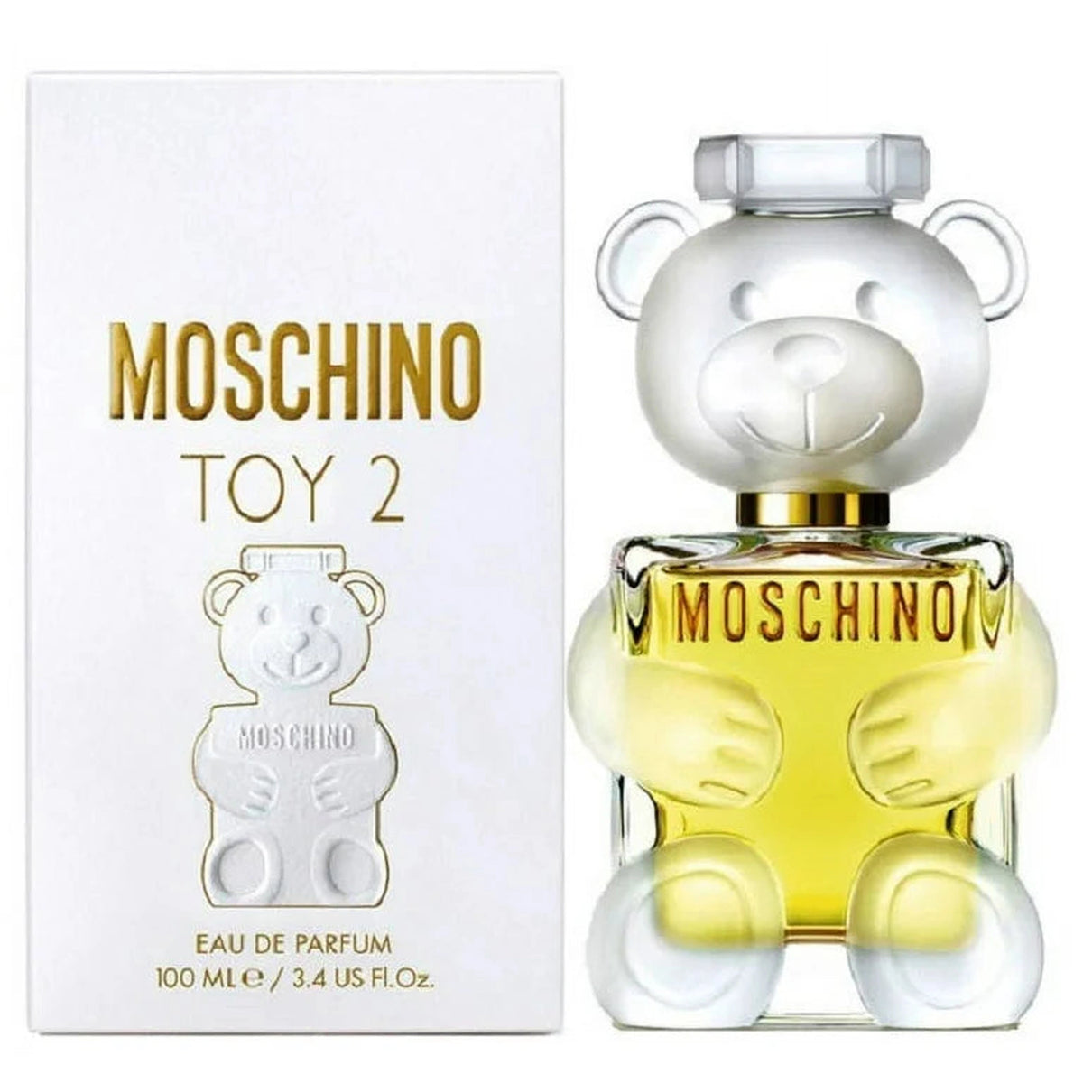 Moschino Toy 2 3.4 oz Eau de Parfum Spray teddy bear bottle
